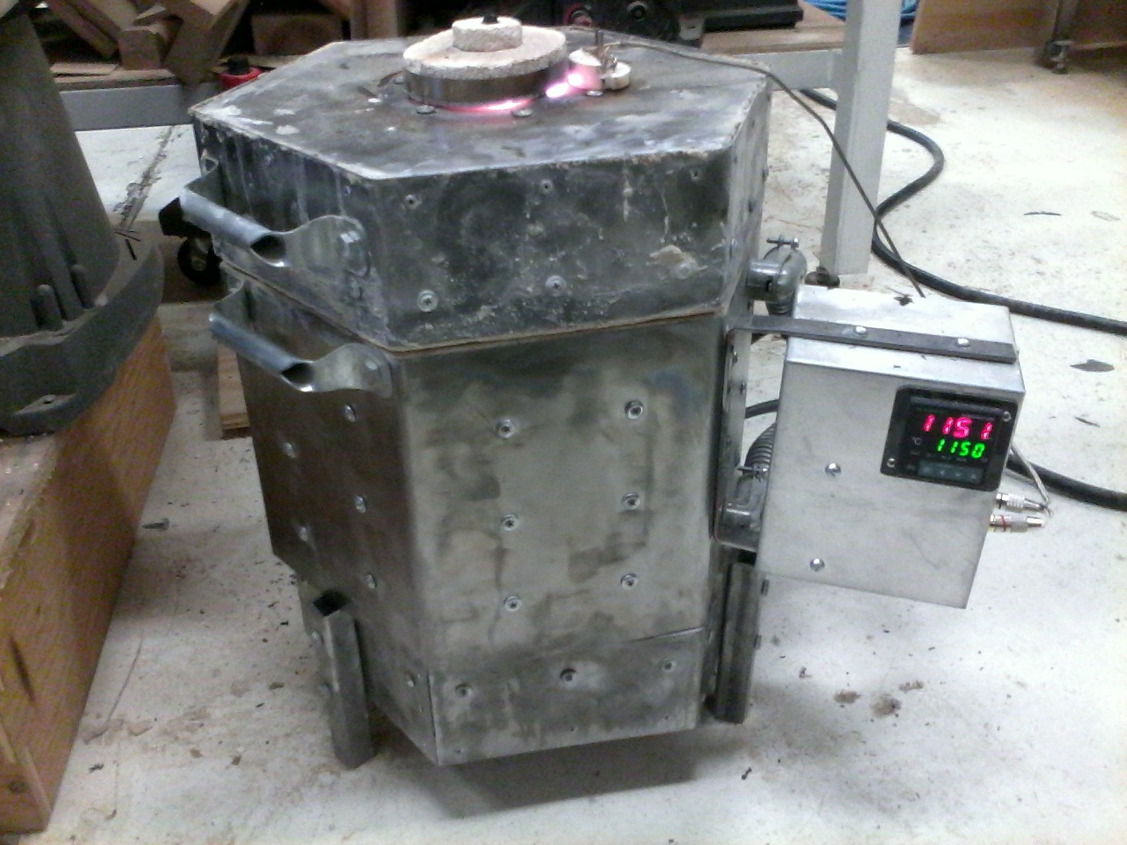 My new computer controlled electric furnace